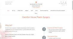 Desktop Screenshot of hamiltonhouse.com.au