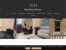 Tablet Screenshot of hamiltonhouse.ie