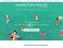 Tablet Screenshot of hamiltonhouse.org
